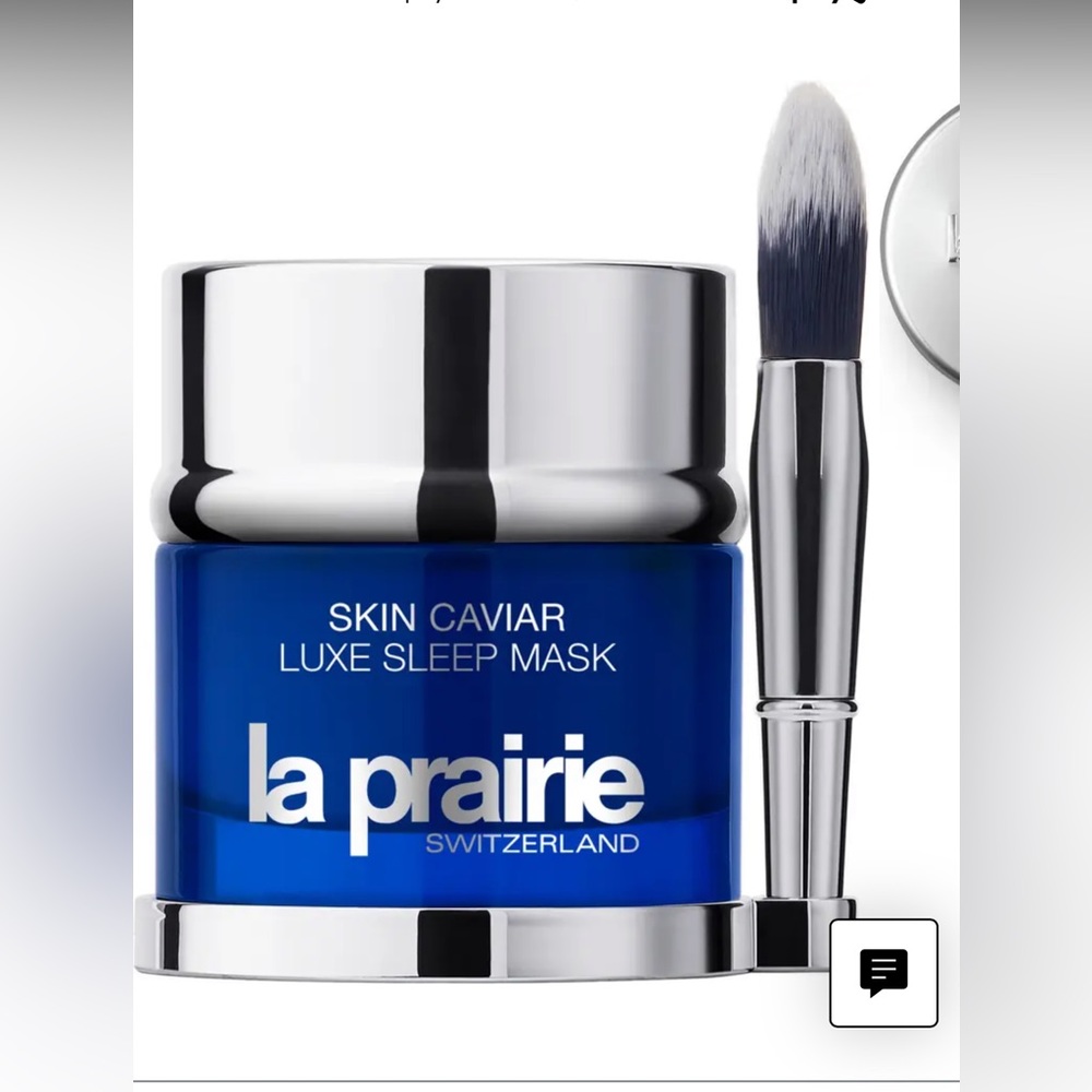 NWT NEVER OPENED La Prairie Switzerland SKIN CAVIAR LUXE SLEEP MASK